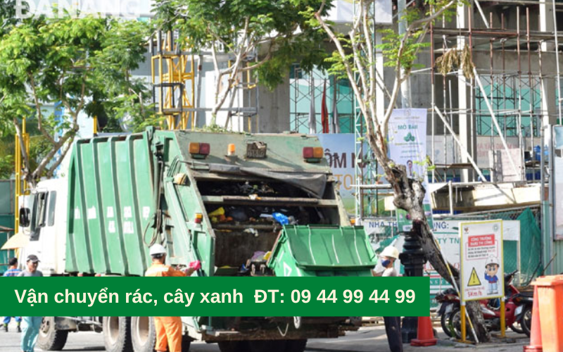 DỊCH VỤ THU GOM VẬN CHUYỂN RÁC LÁ CÂY XANH TẠI TPHCM