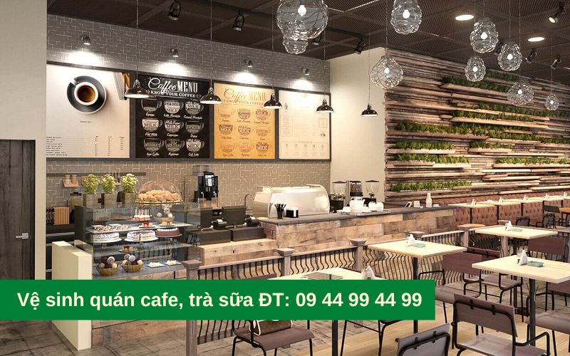 DỊCH VỤ VỆ SINH QUÁN CÀ PHÊ QUÁN ĂN NHÀ HÀNG TẠI TPHCM